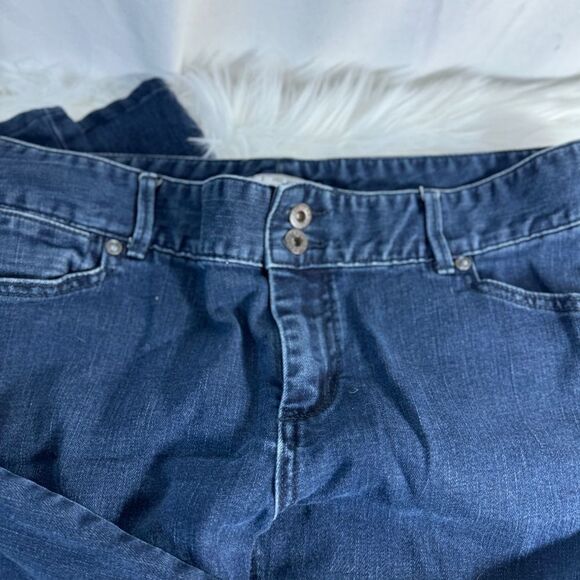 Free People Two Button High Rise Flare Jeans Sz 31 - Picture 3 of 10